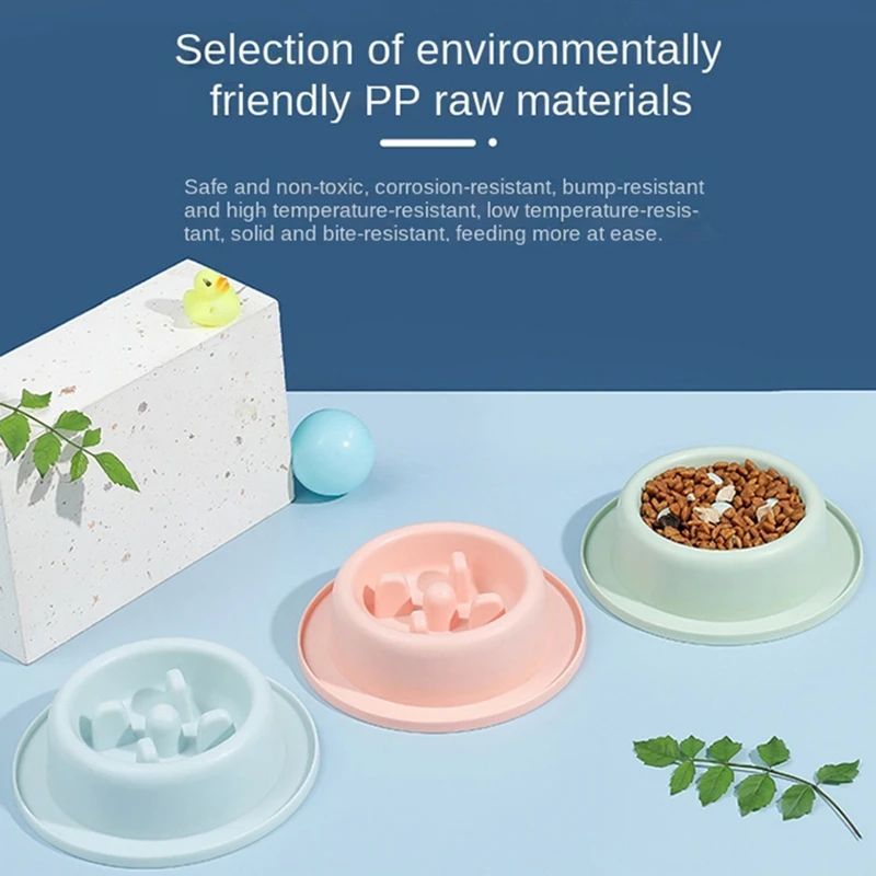 Gamelle Anti-Glouton pour Chien et Chiot - Mangeoire Lente Interactive