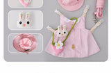 Pet Rabbit Traction Rope Cute Vest Skirt Clothing Supplies