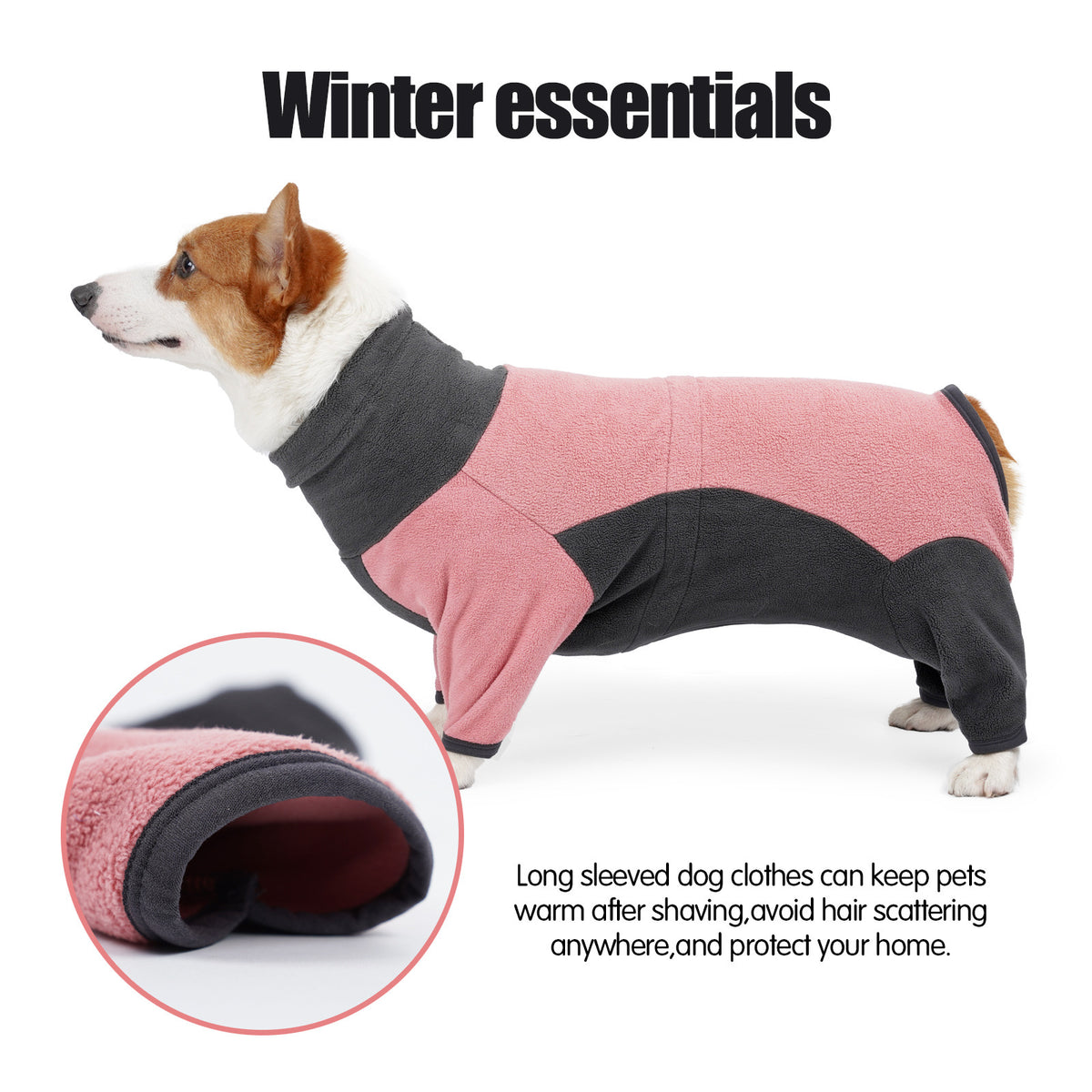 Vêtements pour chiens - Anti-froid et chauds - Pour animaux de compagnie en hiver - Fournitures chaudes pour animaux de compagnie