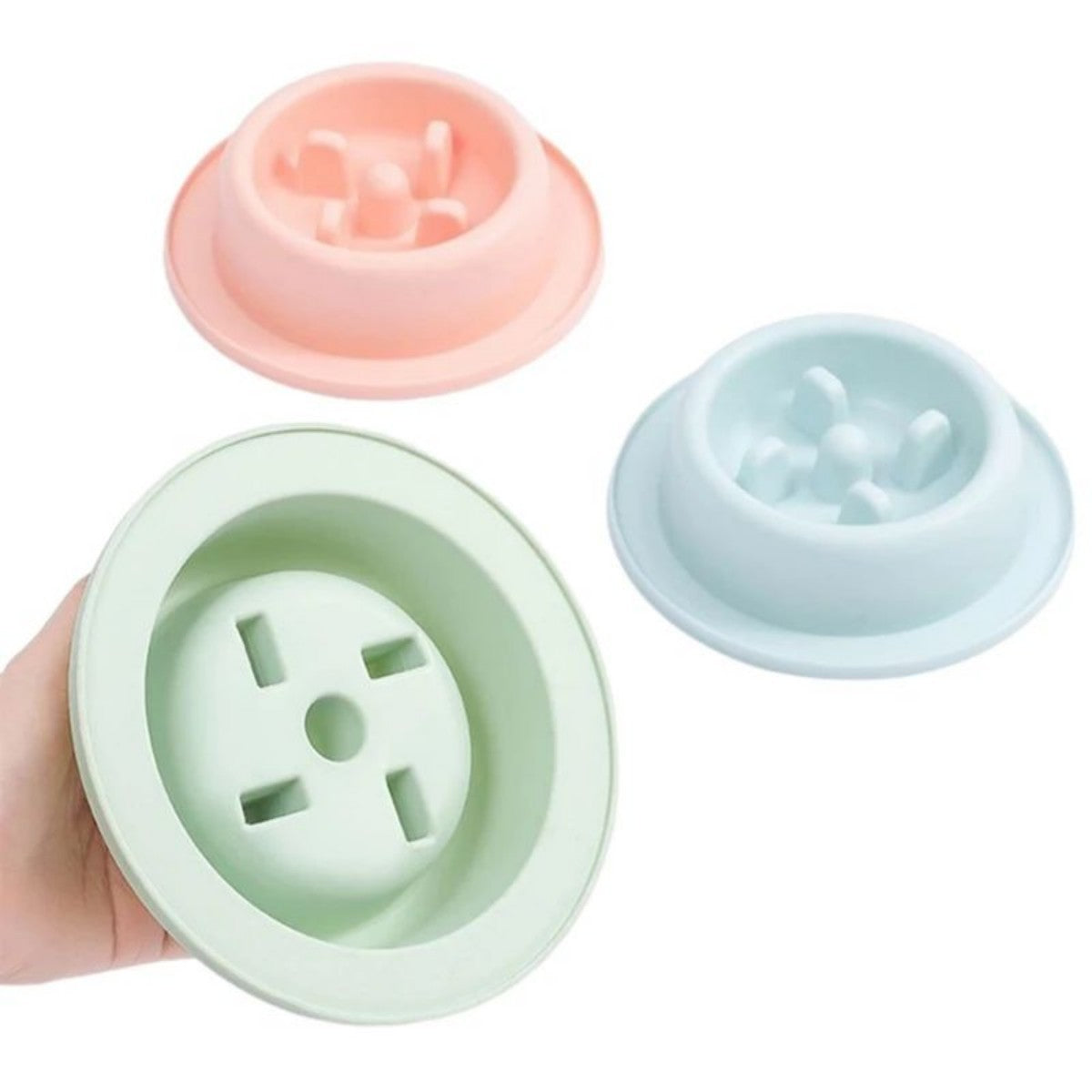 Gamelle Anti-Glouton pour Chien et Chiot - Mangeoire Lente Interactive