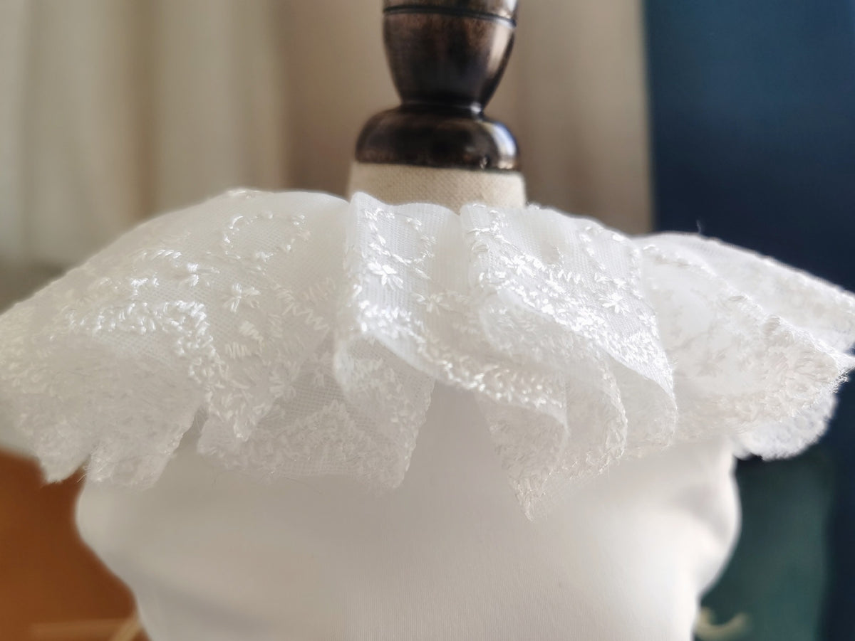 Robe de mariée blanche pour chien