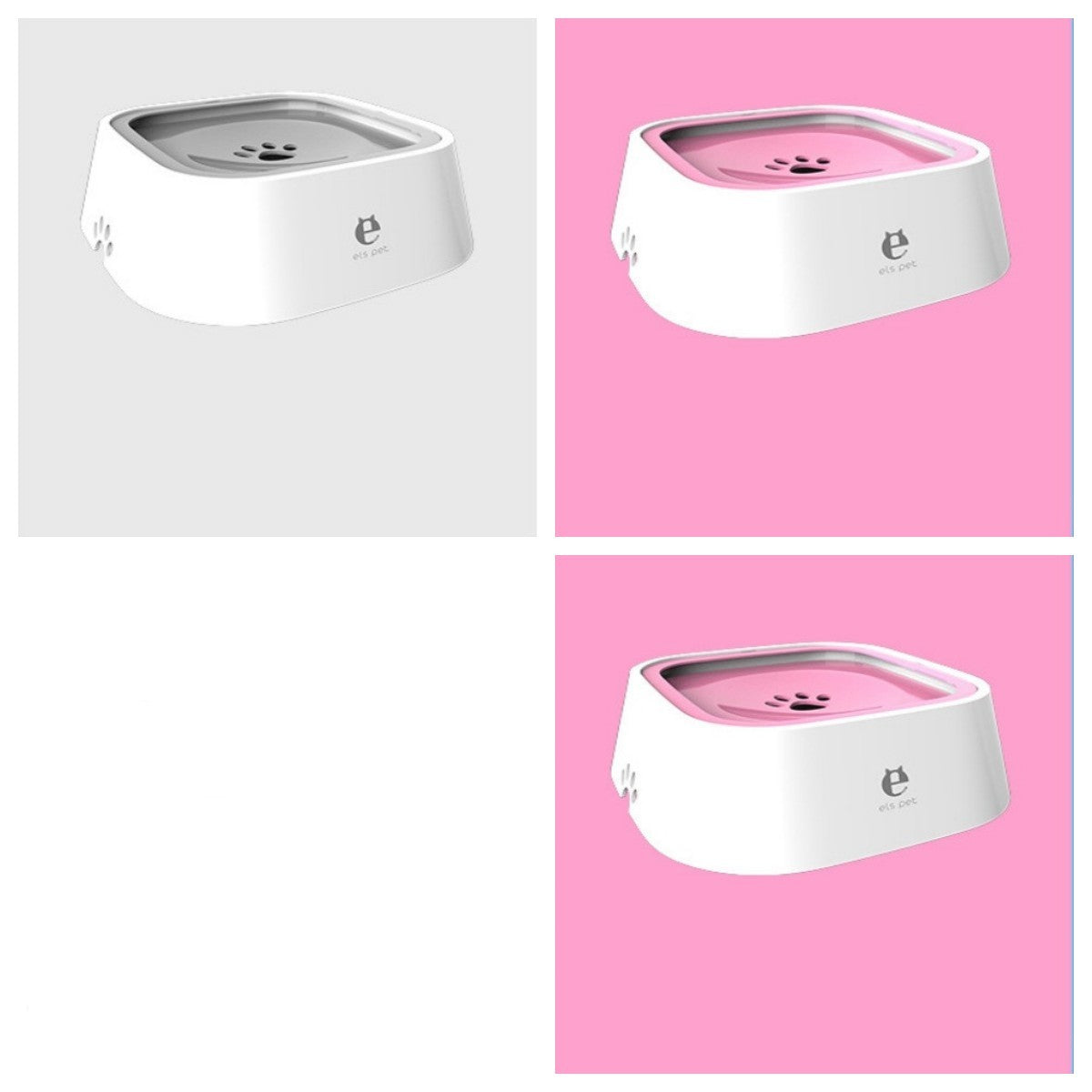 Bol à eau flottant pour chat et chien de 1,5 L, gamelle anti-éclaboussures, abreuvoir lent, fontaine pour animaux de compagnie en ABS et PP, fournitures pour chiens