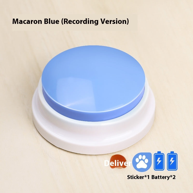Bouton de communication pour animaux, jouet vocal pour chien