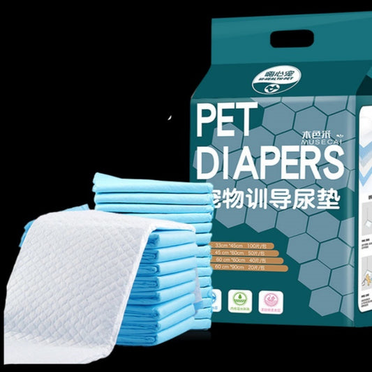 Articles pour animaux de compagnie Couches pour chiens Épaisses Désodorisantes Absorbantes
