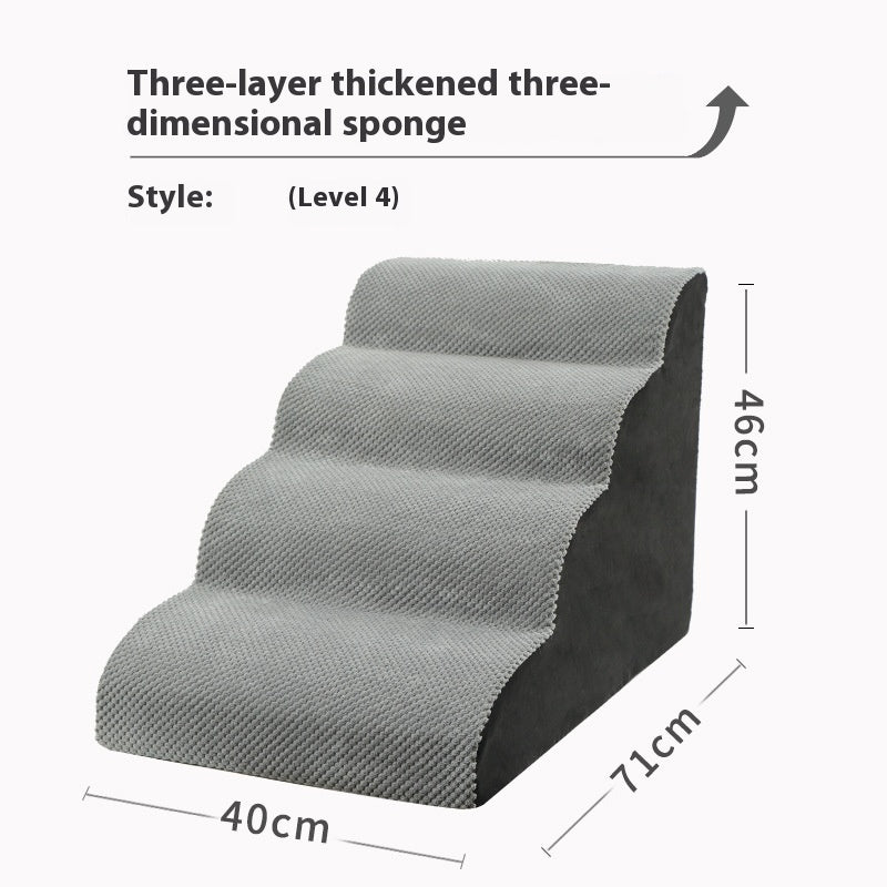 Escalier pour petit chien, escalier pour animal de compagnie en forme de vague