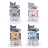 Pet Tie Lace Princess Dress