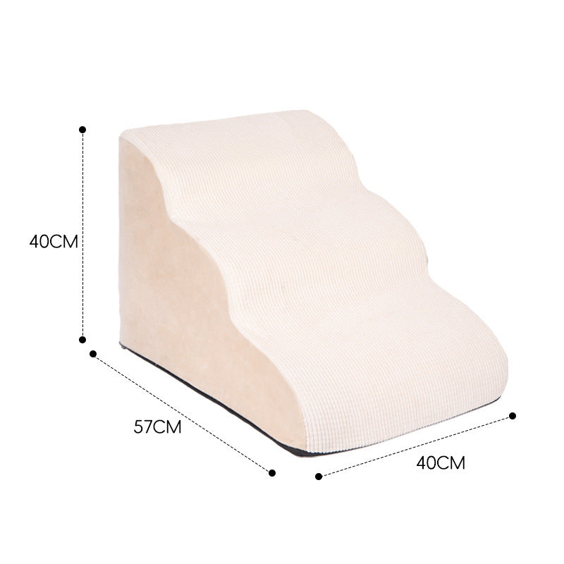 Escalier pour petit chien, escalier pour animal de compagnie en forme de vague